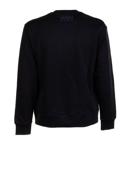 Crewneck Sweatshirt with Mini Tiger Logo