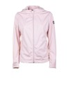 Giubbino donna rosa con zip