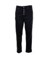 women's jeans in black denim