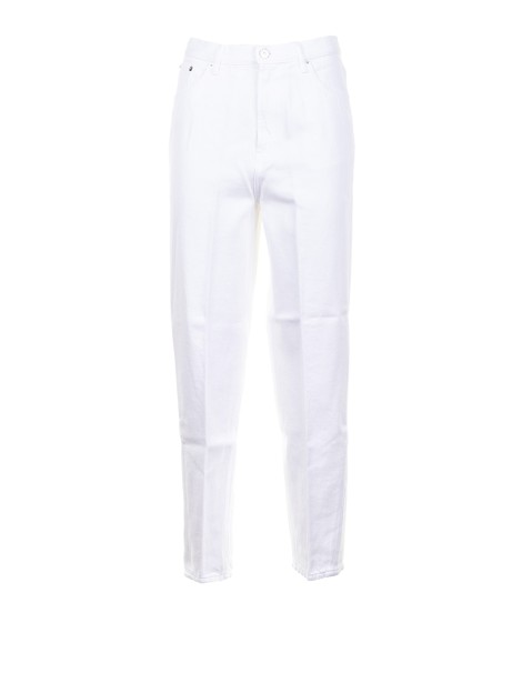 women's jeans in white denim