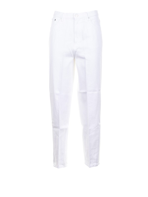 women's jeans in white denim women's jeans in white denim