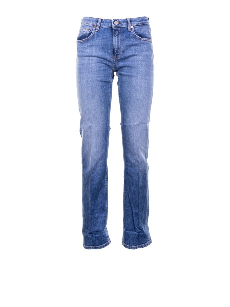 Jeans donna in denim azzurro Jeans donna in denim azzurro