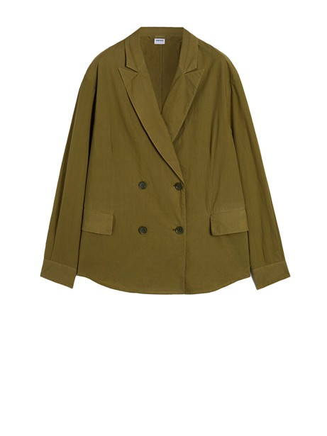 Military Green Double Breasted Jacket