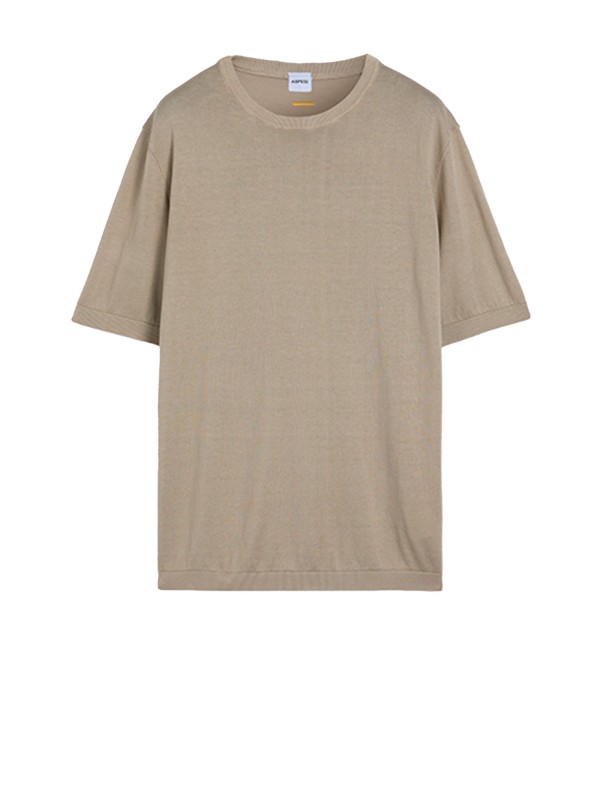 T-shirt uomo beige