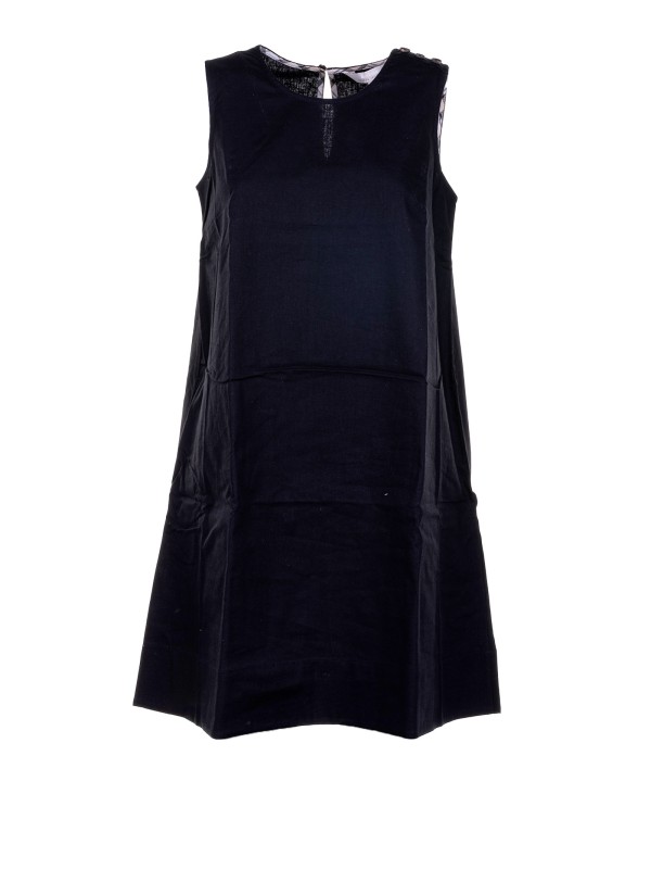 Black Mini Sleeveless Dress