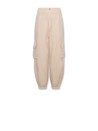 Cream trousers for girls