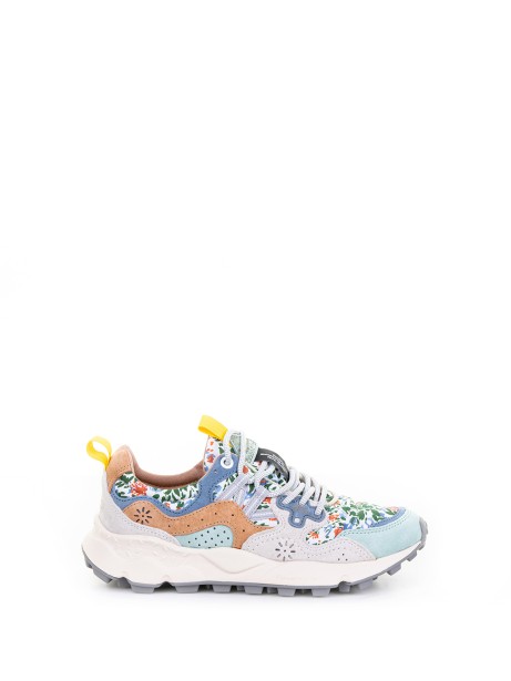 Sneaker Yamano stampa fiori donna