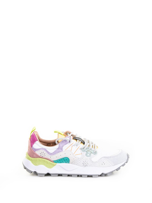 Sneaker Yamano multicolore in nylon e camoscio donna Sneaker Yamano multicolore in nylon e camoscio donna