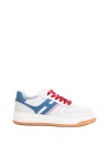 Sneaker H630 blu rosso in pelle