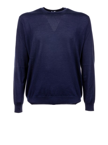 Navy Blue Crewneck Sweater