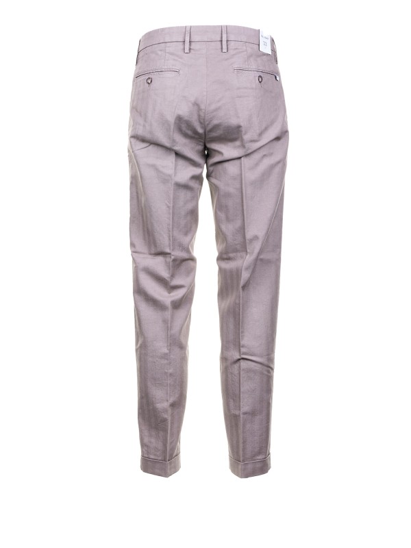 Men's trousers dove grey