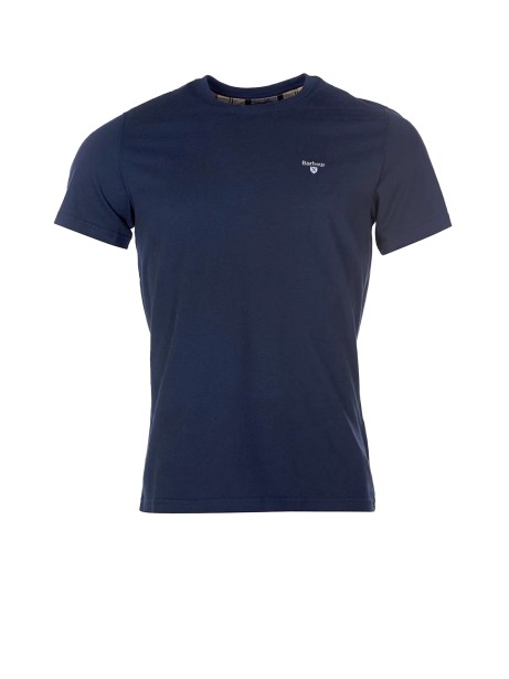 T-shirt uomo navy con logo