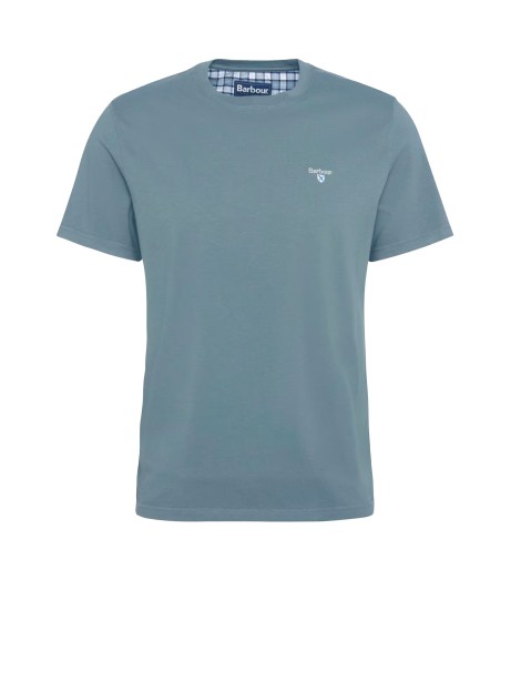 Vintage Blue Men's T-Shirt with Logo