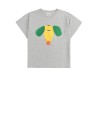 T-shirt grey puppy