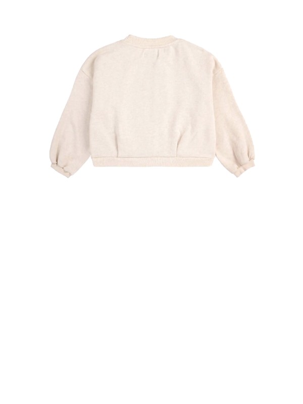 White Sunflower Crewneck Sweatshirt