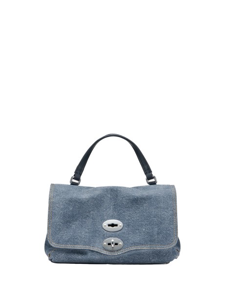 Borsa Postina Tela Genova S Denim blue