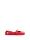 Chanel Low Red Leather