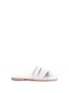 White Leather Slipper