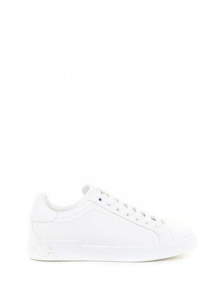 White Leather Sneaker