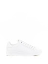 Sneaker bianca in pelle