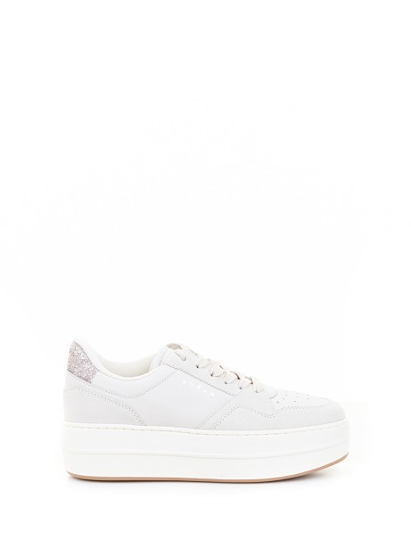 H670 platform sneakers in leather