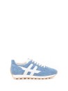 Sneakers H671 in suede azzurro