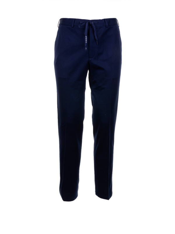 Navy Blue Men's Trousers
