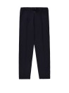 Men's blue trousers in stretch virgin wool
