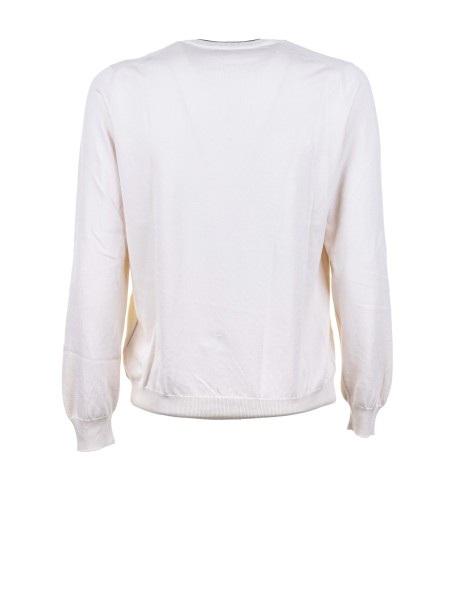 Beige Crewneck Sweater 2