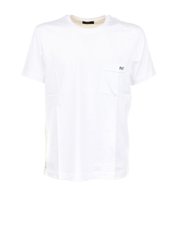 White T-shirt with logo