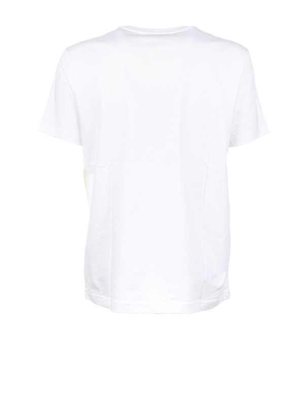 T-shirt bianca con logo