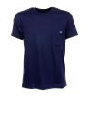 Blue T-shirt with logo