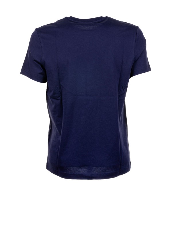 Blue T-shirt with logo