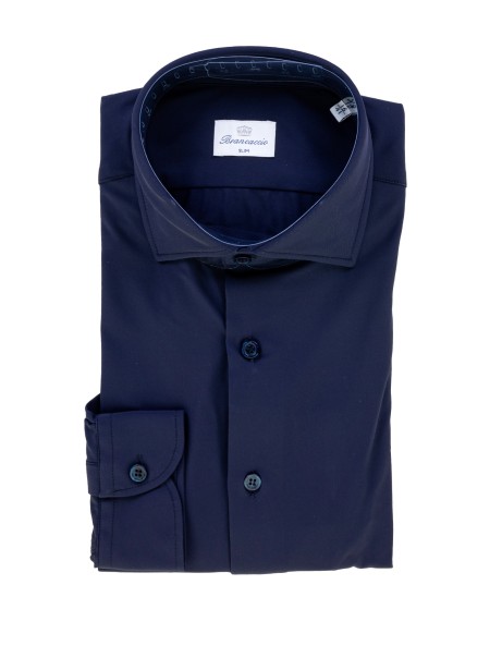 Camicia uomo blu