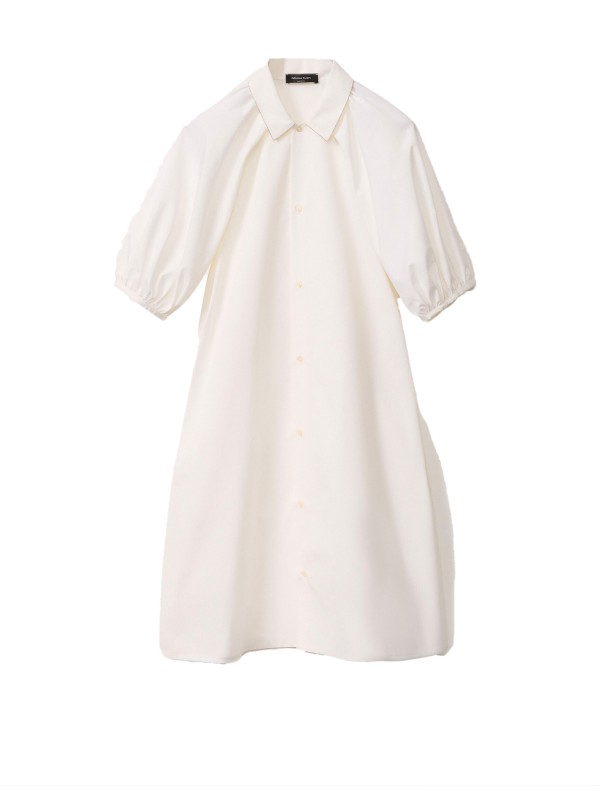Women's long dress optical white Women's long dress optical white