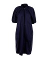 Women's long dress navy blue