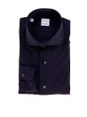 Camicia uomo blu navy