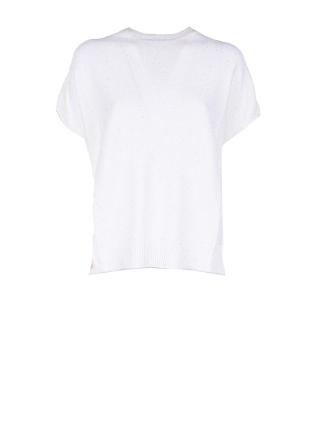 T-shirt bianca donna