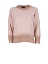Sand shaded crew neck sweater