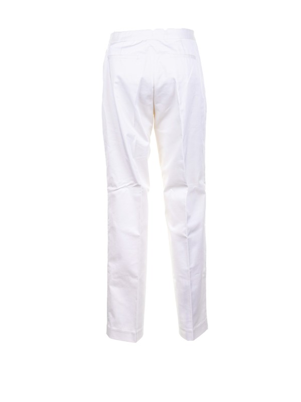 Women's white trousers