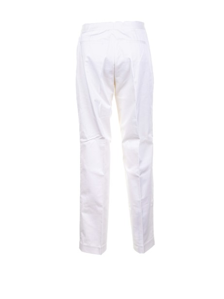 Women's white trousers
