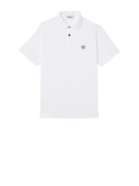 White Polo with Logo