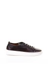 Sneaker marrone in pelle