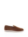 Mocassino marrone in suede