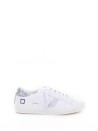Hill Low sneakers in leather and glitter heel