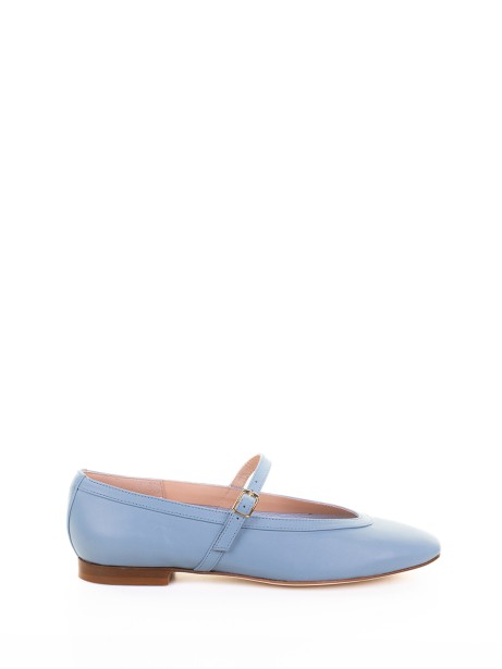 Ballerina light blue with strap Ballerina light blue with strap