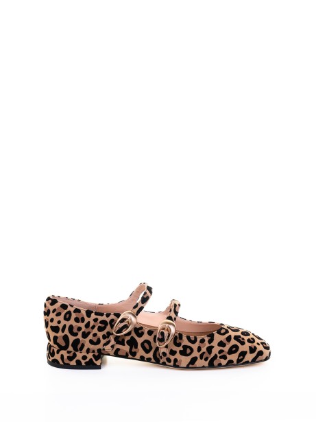 Leopard Ballerina with Strap