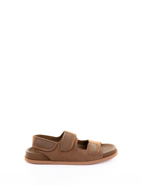 Dinka Sandals with Velcro Closure