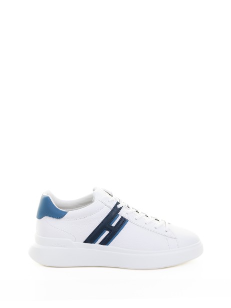 Sneaker H580 men in white blue leather