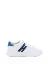 Sneaker H580 uomo in pelle bianco blu